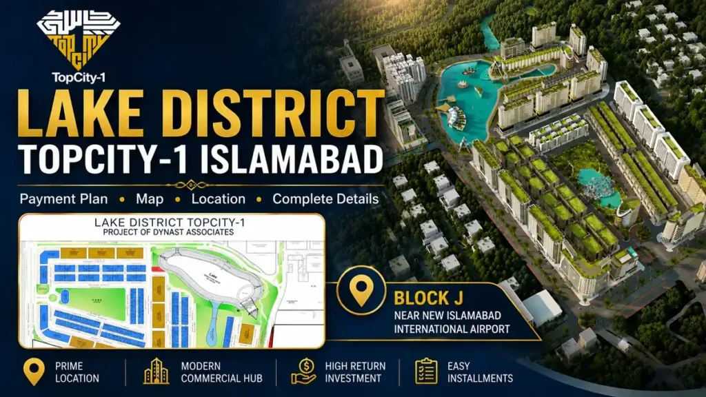 Lake District TopCity-1 Islamabad commercial plots
